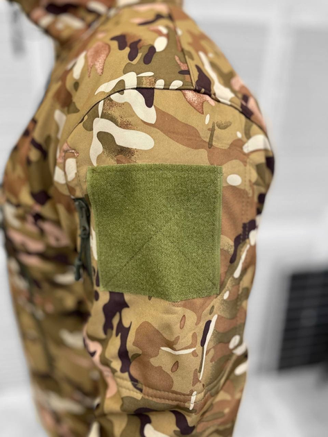 Костюм Тактичний на флісі, Multicam, soft shell М - зображення 2