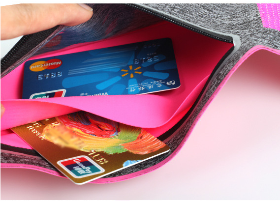 Сумка на пояс для бега и тренировок Floveme розовая меланж - Фото 5 Сумка на пояс для бега и тренировок Floveme розовая меланж - изображение 5
