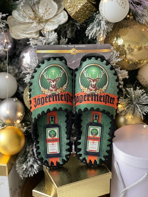 Мужские тапочки домашние войлочные Jägermeister 42-43 ( 27-27.5 см ...
