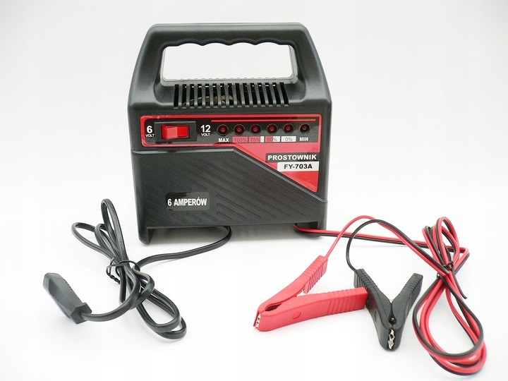 R̲O̲Z̲E̲T̲K̲A̲ | Зарядное устройство для аккумулятора 6V/12V 6A ...