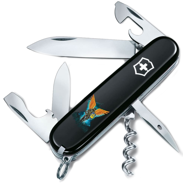 Складаний ніж Victorinox SPARTAN UKRAINE 1.3603.3_T1061u - зображення 1