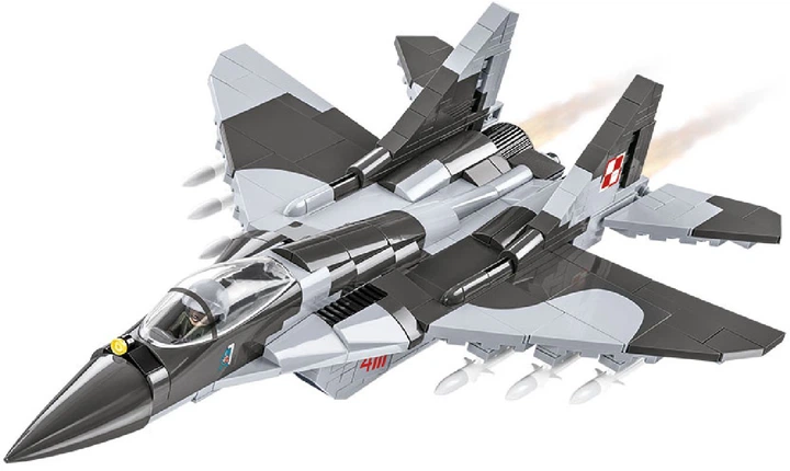 Klocki konstrukcyjne Cobi Samolot MiG-29 Fulcrum 600 elementów (COBI-5834) - Zdjęcie 9 Klocki konstrukcyjne Cobi Samolot MiG-29 Fulcrum 600 elementów (COBI-5834) - obraz 9