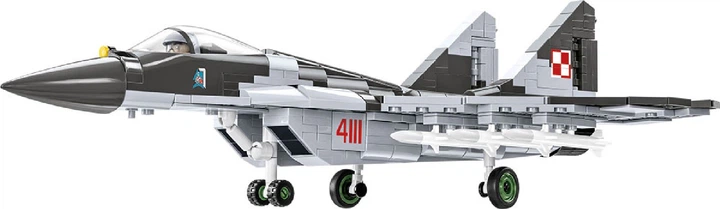 Klocki konstrukcyjne Cobi Samolot MiG-29 Fulcrum 600 elementów (COBI-5834) - Zdjęcie 10 Klocki konstrukcyjne Cobi Samolot MiG-29 Fulcrum 600 elementów (COBI-5834) - obraz 10