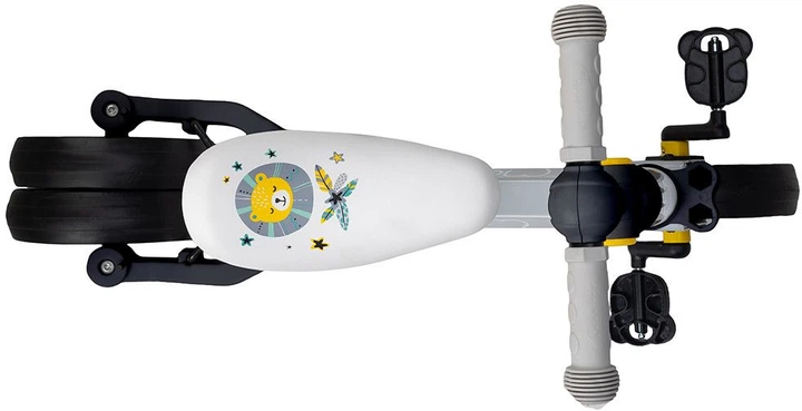 ももももも4点☆MINI１・２・３グレー、ブラック×ライトオリーブ Беговел-велосипед 4 в 1 MoMi Loris Yellow (ROBI00040) | Быстрая