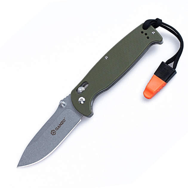 Нож Ganzo G7412-WS, зеленый - изображение 1