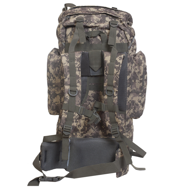 Тактичний рюкзак армійський Armory Ox 600D великий на 70л, водонепроникний Піксель - зображення 6