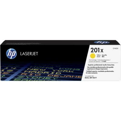 Картридж HP CLJ 201X Yellow (CF402X) - Фото 1 Картридж HP CLJ 201X Yellow (CF402X) - изображение 1