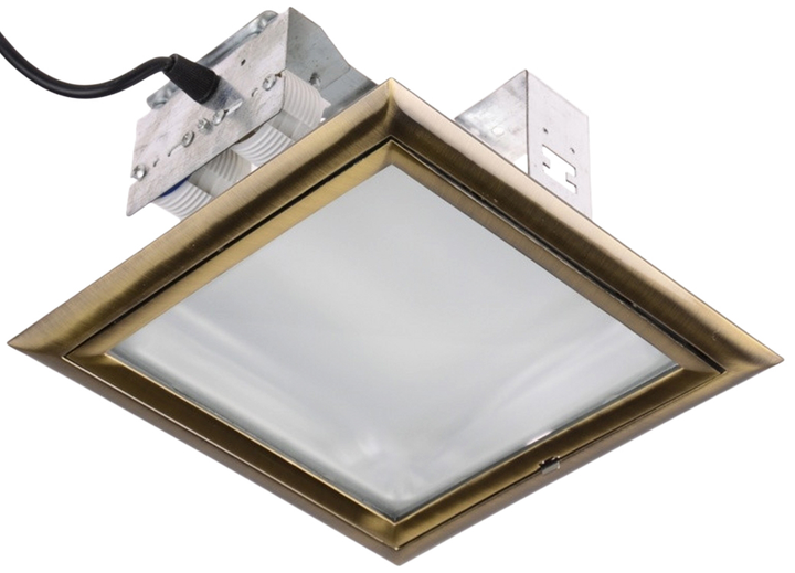 Потолочный светильник Brille DL-10W/2x26W AB (166317) - изображение 1
