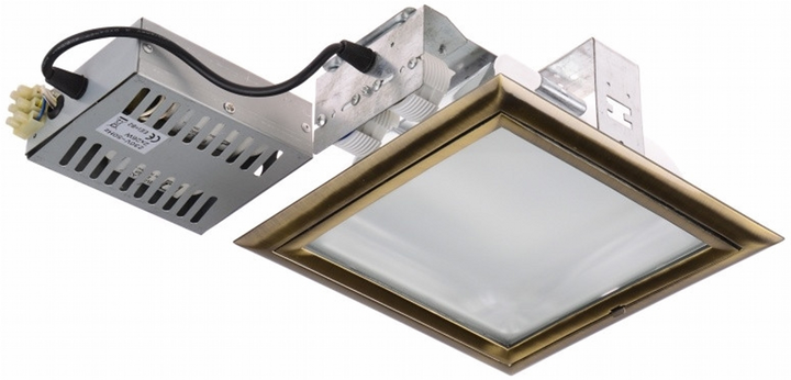 Потолочный светильник Brille DL-10W/2x26W AB (166317) - изображение 3