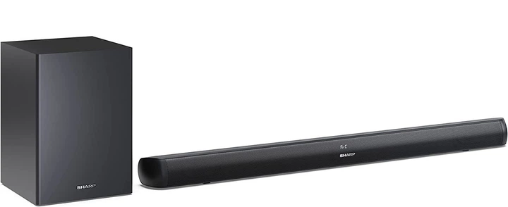 Саундбар SHARP HT-SBW202 з сабвуфером 200 Вт, Bluetooth, AUX, USB 92 см, музичний центр, звукова система, домашній кінотеатр, Гарантія 12 міс, пульт ДУ - изображение 8