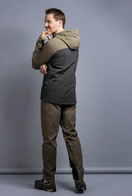 Куртка мужская Tatonka Cesi M's Hooded Jacket, Dark Grey/Olive, M (TAT 8610.270-M) - изображение 4