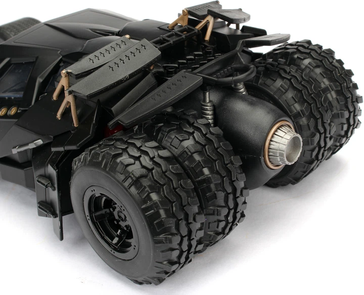 Samochód kolekcjonerski Jada Batman Mroczny rycerz Batmobil 1:24 (253215005) (4006333065033) - Zdjęcie 12 Samochód kolekcjonerski Jada Batman Mroczny rycerz Batmobil 1:24 (253215005) (4006333065033) - obraz 12