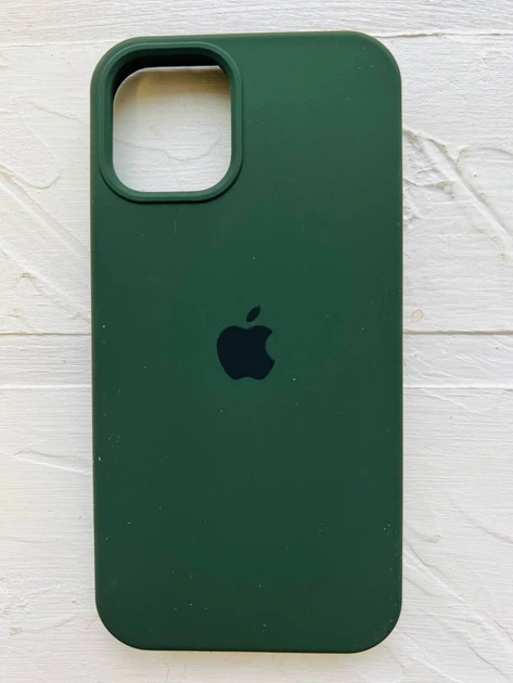 Apple Iphone 12 Mini Silicone Case Cyprus Green Чехол-накладка
