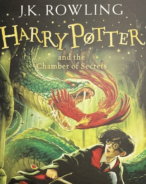 Книга Гаррі Поттер і таємна кімната Harry Potter and Chamber of Secrets ...