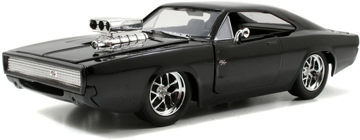 Машина металева Jada Форсаж Dodge Charger Street + фігурка Домініка Торетто 1:24 (4006333064203) - зображення 4