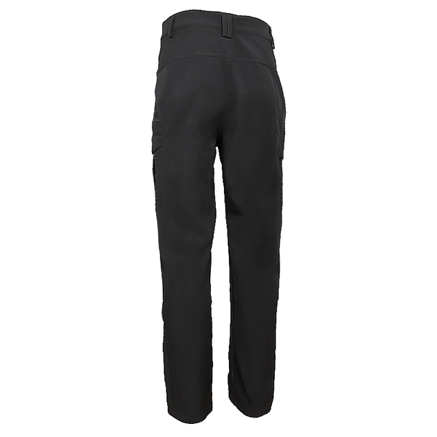 Мужские тактические штаны Lesko для B001 M Black холодостойкие на флисе - изображение 2