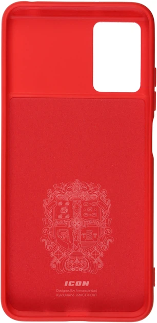 Чехол для смартфона Poco M5 ArmorStandart Icon Case Red (ARM62973) - изображение 2