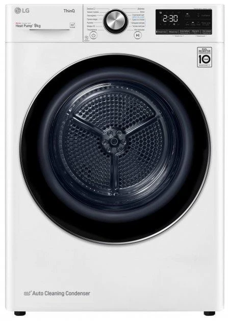 Сушильный автомат LG DC90V9V9W - изображение 3
