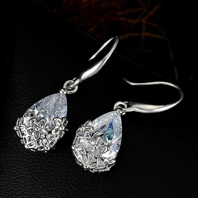 Серьги Fashion Серебристые(003521) - Фото 3 Серьги Fashion Серебристые(003521) - изображение 3