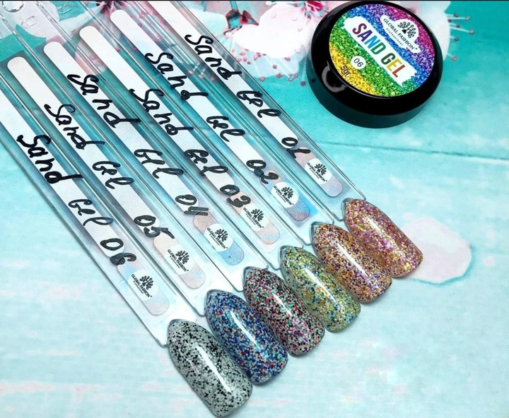 Гель-краска Sand gel Global Fashion (Песок) № 02, 5г – купить онлайн на ...