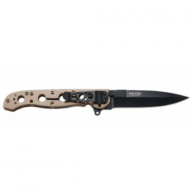 Нож складной карманный с фиксацией Frame Lock CRKT M16-03BK M16 Bronze/Black 201 мм - изображение 2