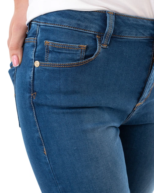 Джинси жіночі TRUSSARDI JEANS (56J00001-1T003648-D027-U265/20) Синій 30 - Фото 5 Джинси жіночі TRUSSARDI JEANS (56J00001-1T003648-D027-U265/20) Синій 30 - изображение 5