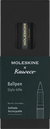 Długopis kulkowy Moleskine x Kaweco Niebieski 1 mm Zielona obudowa (8056598854862) - obraz 4