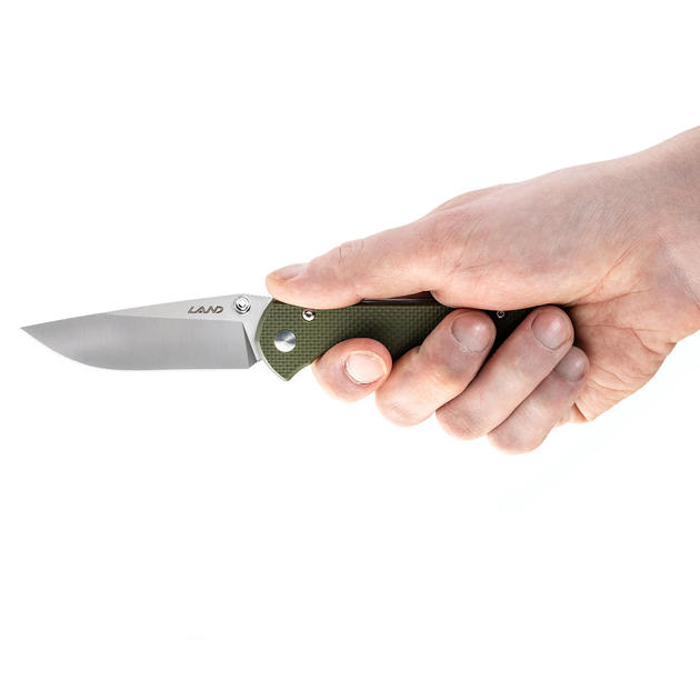 Складной Нож Sanrenmu Land 910 Хаки (K906 911) - изображение 2