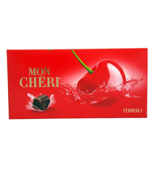 Конфеты вишня в ликёре Ferrero Mon Cheri 157г – купить в Украине ...