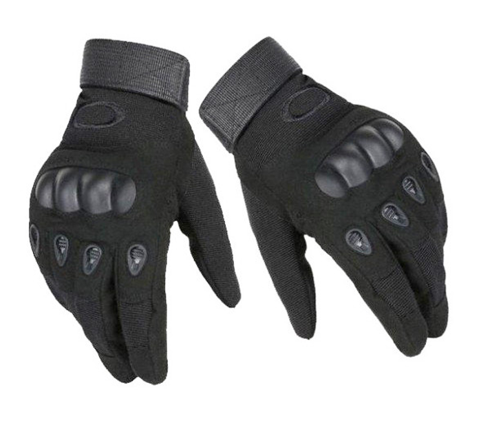 Тактические перчатки полнопалые Oakley XL черные - изображение 1