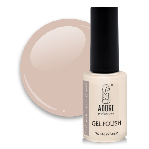 Гель-лак для ногтей ADORE French Gel Polish F-07 Chiffon 7.5 мл - Фото 1 Гель-лак для ногтей ADORE French Gel Polish F-07 Chiffon 7.5 мл - изображение 1
