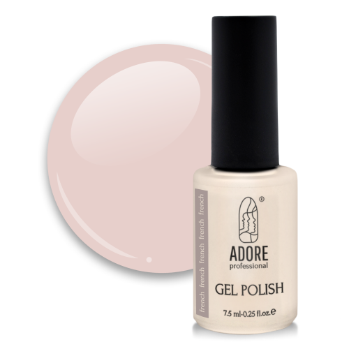 Гель-лак для ногтей ADORE French Gel Polish F-06 Veil 7.5 мл - Фото 1 Гель-лак для ногтей ADORE French Gel Polish F-06 Veil 7.5 мл - изображение 1