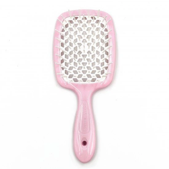 Щетка для волос Janeke Superbrush SMALL Розово-белый - Фото 1 Щетка для волос Janeke Superbrush SMALL Розово-белый - изображение 1