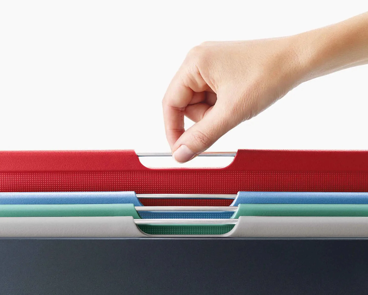 Набор из 4 разделочных досок Joseph Joseph Folio с подставкой графитовый обычный (60214) - изображение 4
