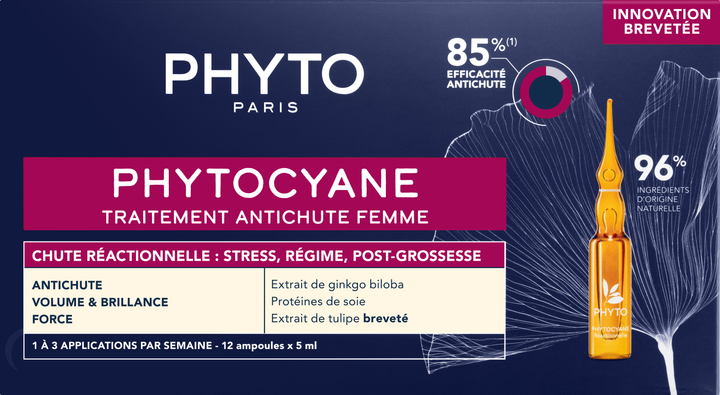 Средство против выпадения волос для женщин Phyto Phytocyane Anti Hair ...