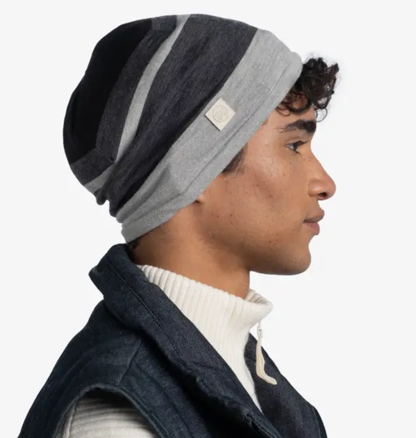 Шапка Buff Merino Move Beanie, Graphite (BU 130221.901.10.00) - зображення 6