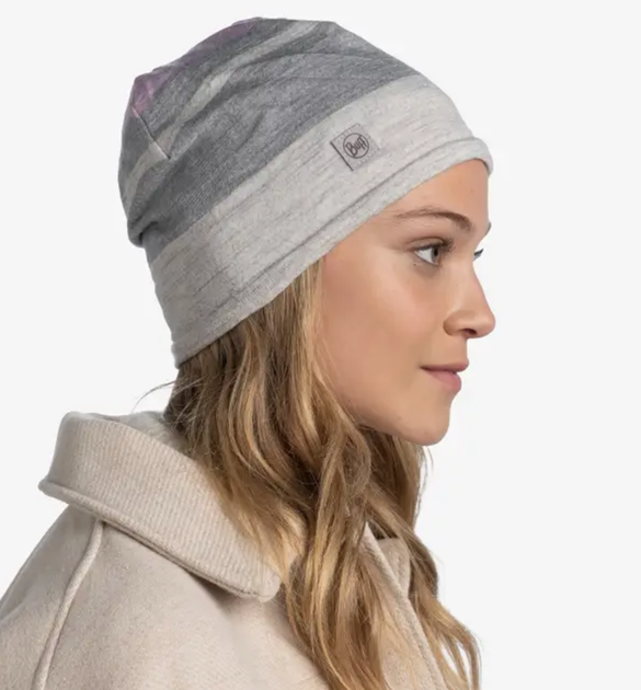 Шапка Buff Merino Move Beaney, Light Grey (BU 130221.933.10.00) - зображення 3