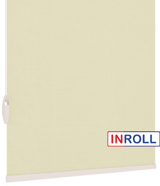 Ролета тканевая INROLL Есо-Mini Plus 105х165 см Len Молочный 875 - Фото 4 Ролета тканевая INROLL Есо-Mini Plus 105х165 см Len Молочный 875 - изображение 4