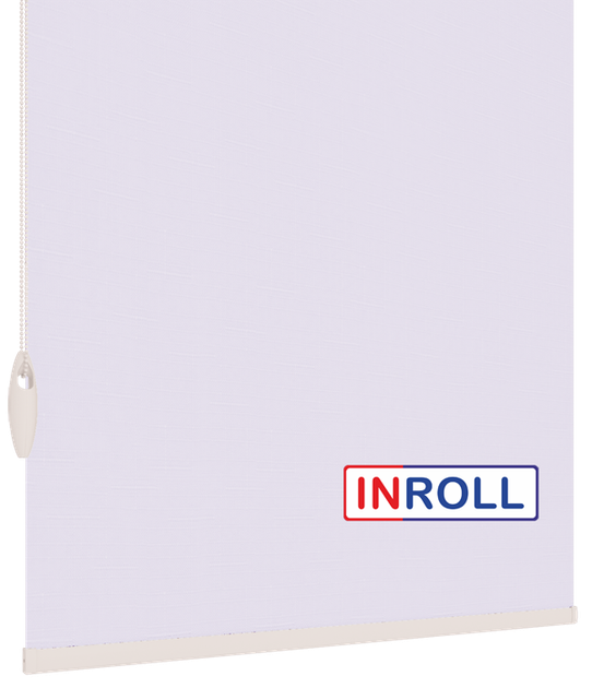 Ролета тканевая INROLL Есо-Mini 107,5х165 см Len Светло-лавандовый 611 - изображение 4