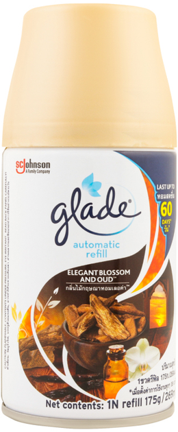 Спрей Glade Восточная Пряность и Дерево Уд сменный баллон к ...