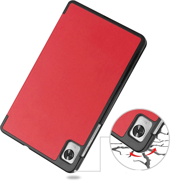 Чехол для планшета BeCover Smart Case для Realme Pad Mini 8.7" Red (BC_708260) - Фото 3 Чехол для планшета BeCover Smart Case для Realme Pad Mini 8.7" Red (BC_708260) - изображение 3