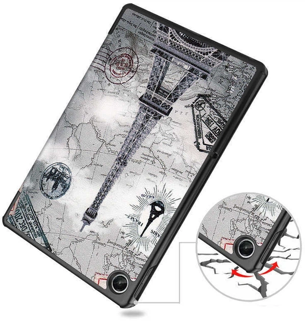 Чехол для планшета BeCover Smart Case для Lenovo Tab M10 Plus TB-125F (3rd Gen)/K10 Pro TB-226 10.61" Paris (BC_708316) - Фото 5 Чехол для планшета BeCover Smart Case для Lenovo Tab M10 Plus TB-125F (3rd Gen)/K10 Pro TB-226 10.61" Paris (BC_708316) - изображение 5