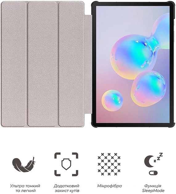 Чехол для планшета BeCover Smart Case для Samsung Galaxy Tab S6 Lite 10.4 P610/P613/P615/P619 Fairy (BC_708326) - изображение 3