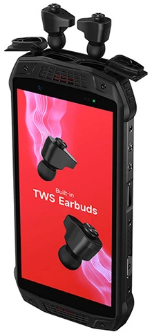 Smartfon Ulefone Armor 15 6/128GB Black/Red - obraz 3
