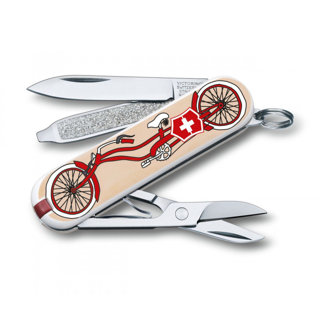 Складаний ніж Victorinox Classic Bicycle 0.6223.L1506 - зображення 2