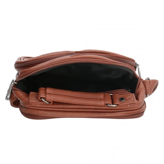 Сумка-барсетка Enrico Benetti MANERBA/Cognac Eb54513 005 - Фото 5 Сумка-барсетка Enrico Benetti MANERBA/Cognac Eb54513 005 - изображение 5
