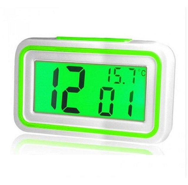 Говорящие настольные часы Vkstar Kk-9905tr с подсветкой green вставка ...