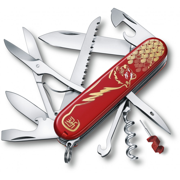 Складаний ніж Victorinox HUNTSMAN "Year of the Tiger" 1.3714.E11 - зображення 1