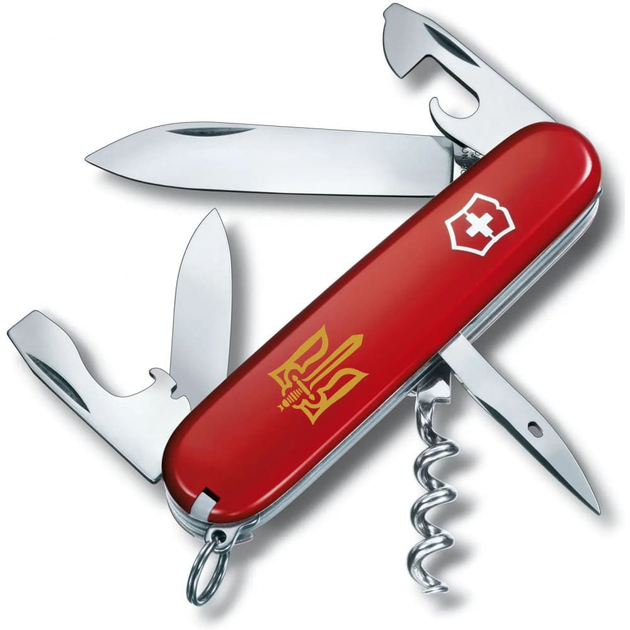 Складной нож Victorinox SPARTAN UKRAINE Трезубец ОУН брон. 1.3603_T0305u - изображение 1