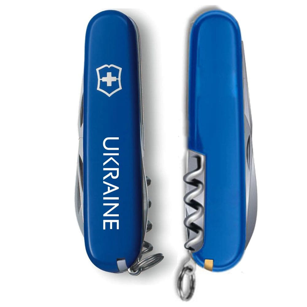Складной нож Victorinox SPARTAN UKRAINE Ukraine бел. 1.3603.2_T0140u - изображение 2